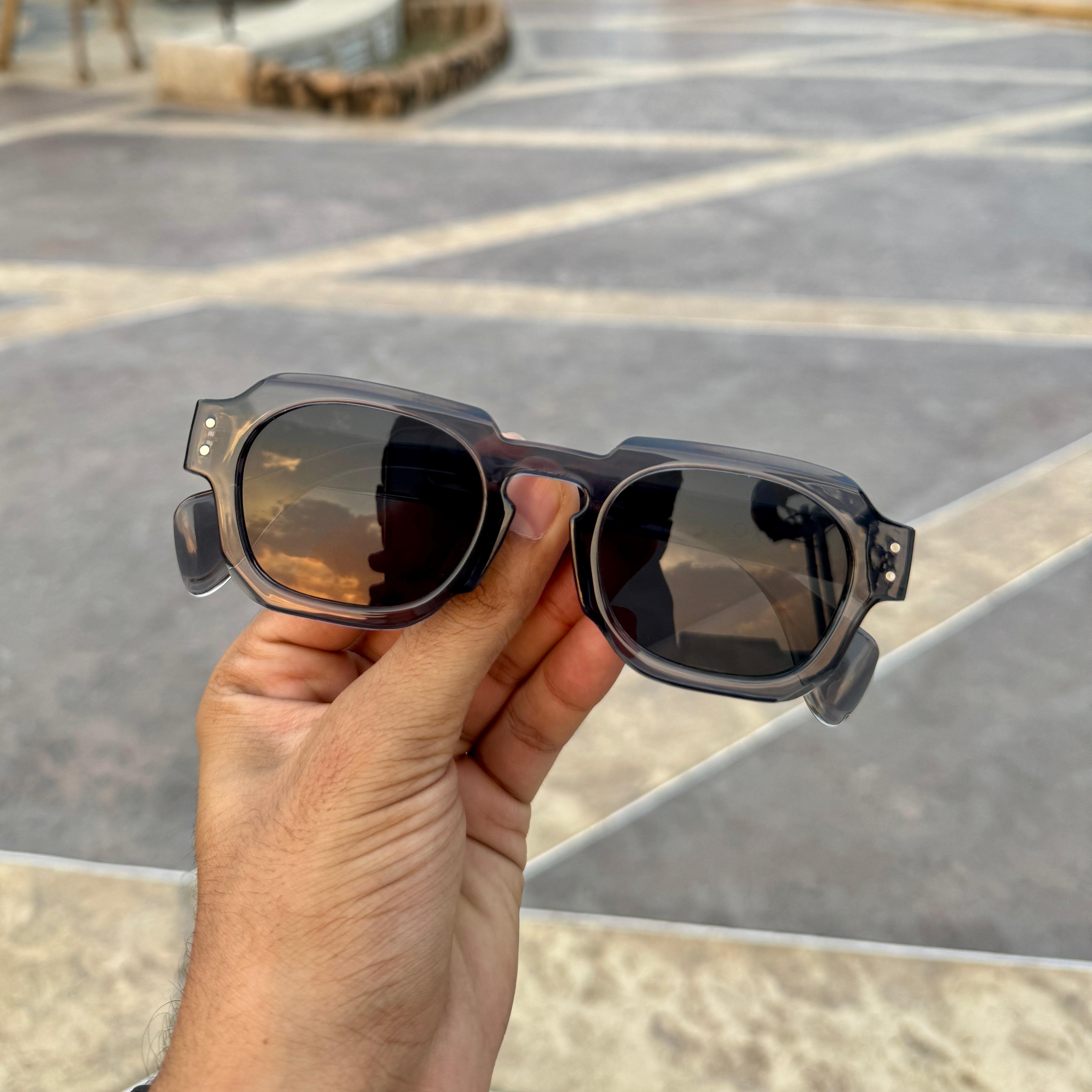 GOXO Vintage Punk Grey Sunglass 803