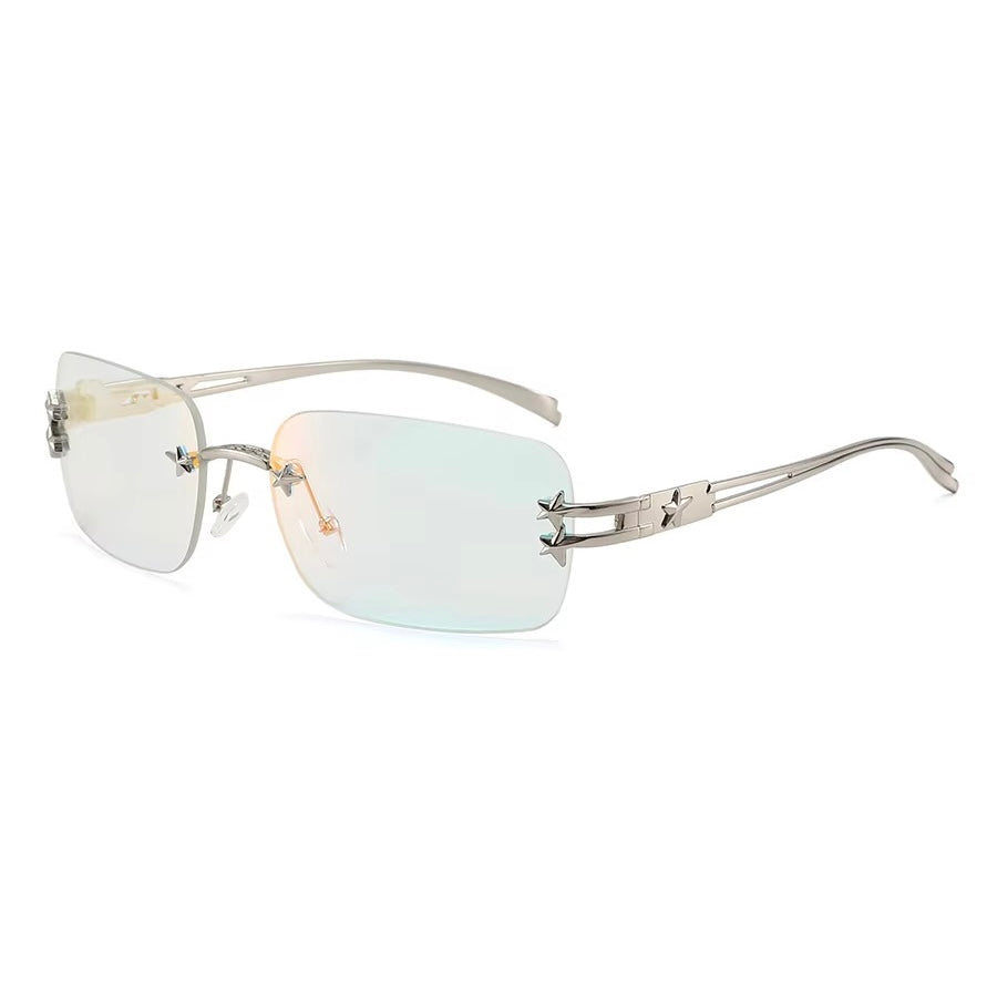 GOXO Y2K rimless mercury sunglass 865